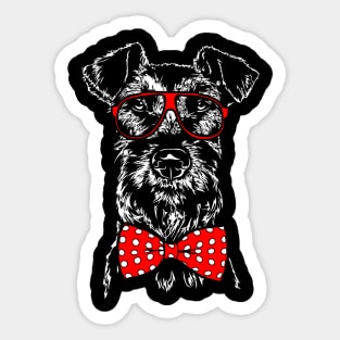 Cute Irish Terrier mom dog lover Sticker